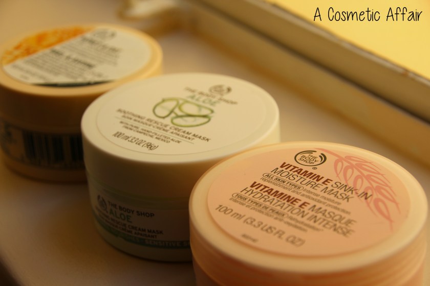 body shop, mask, treatment, blemishes, hydrating