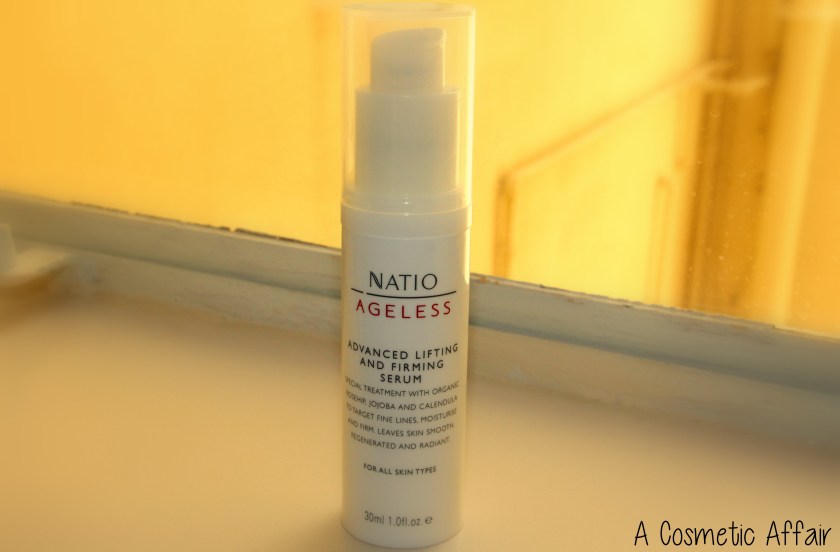 Natio, ageless, serum, treatment, firming