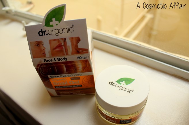 dr organic, snail gel, malta, organic skincare best snail gel