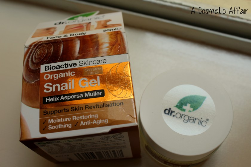 dr organic, snail gel, malta, organic skincare best snail gel